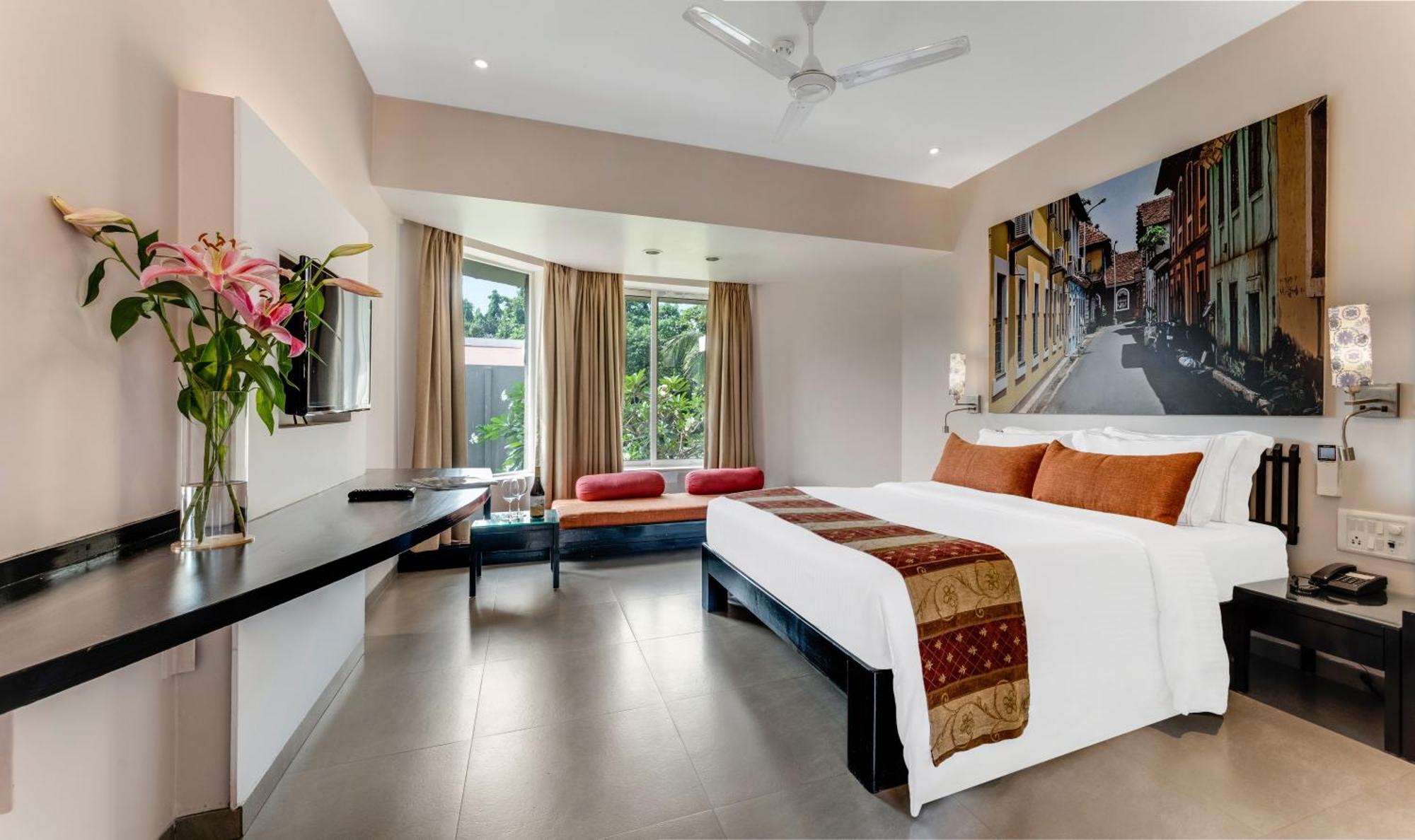 Whispering Palms Beach Resort Candolim Luaran gambar