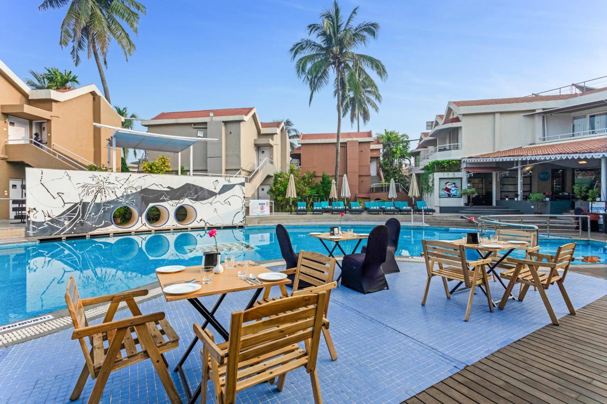 Whispering Palms Beach Resort Candolim Luaran gambar
