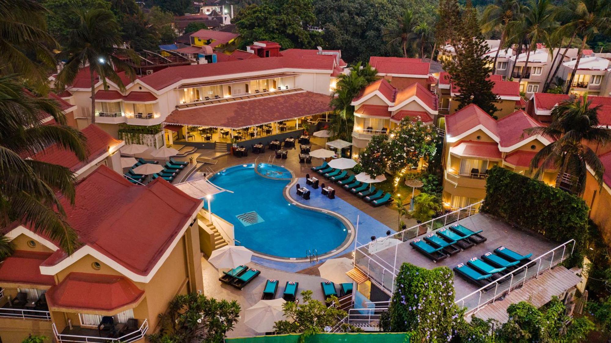 Whispering Palms Beach Resort Candolim Luaran gambar